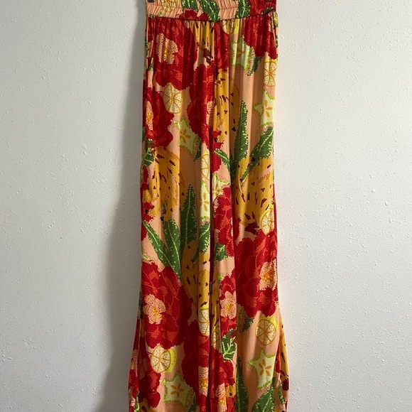 Tropical floral and fruit 2-piece set - Picture 4 of 7